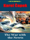 Cover image for The War with the Newts